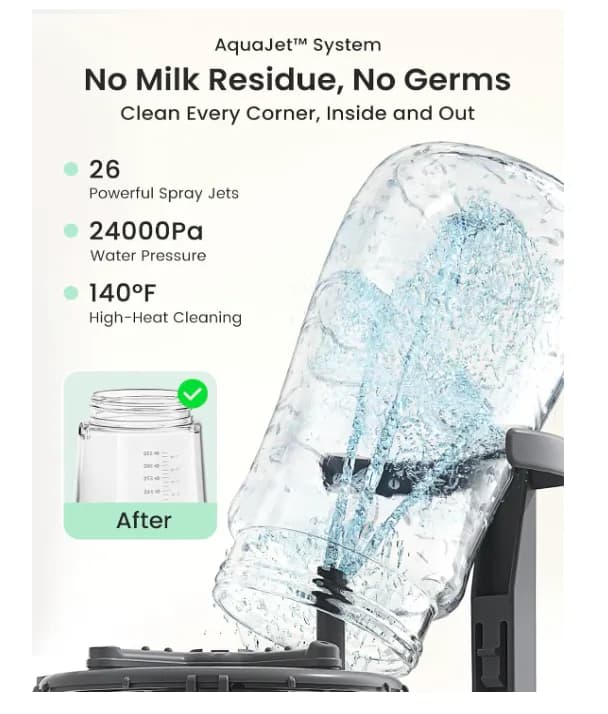 Clearance Deal | GROWNSY EaseClean All-in-One Bottle Washer, Sterilizer & Dryer – New