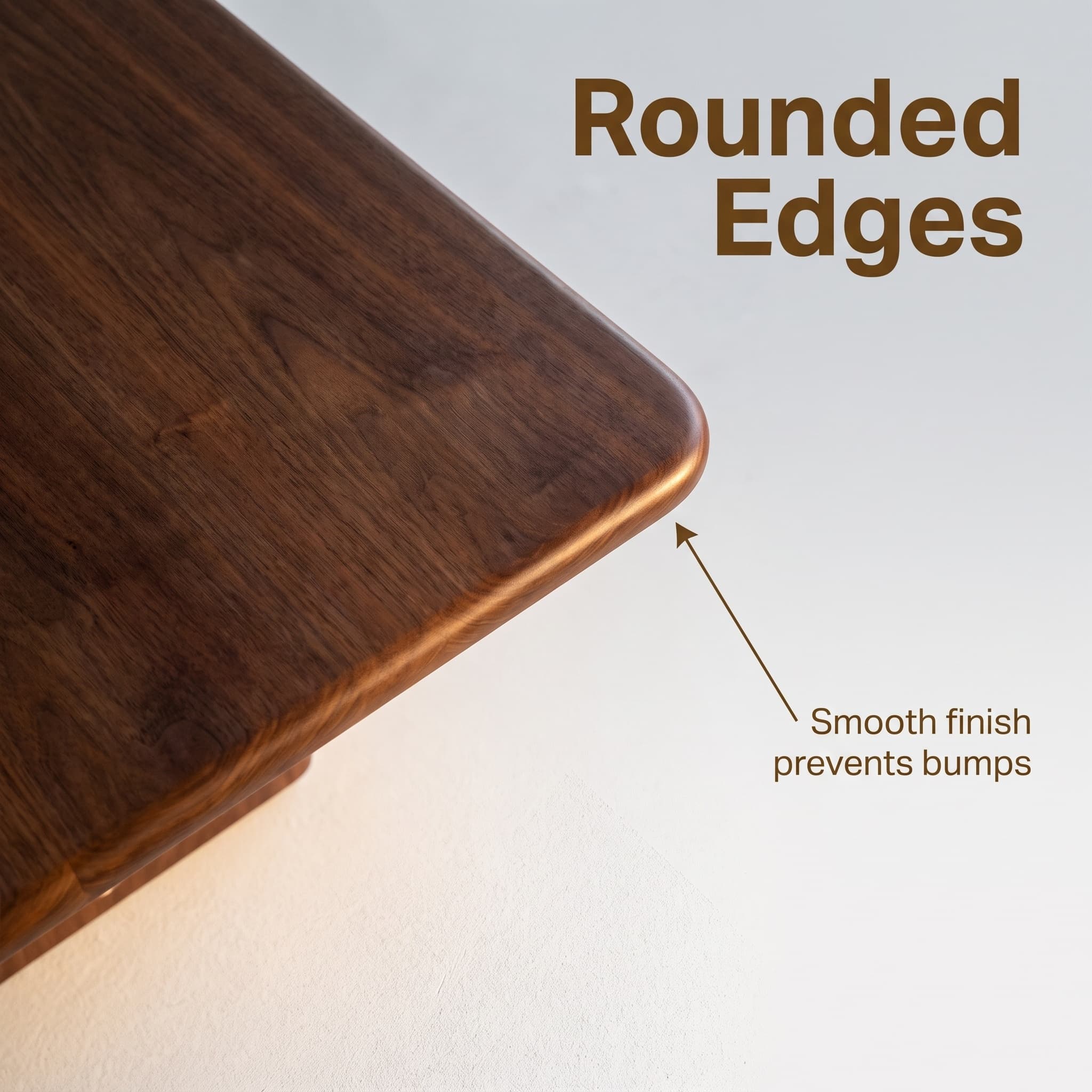 62.9-inch rectangular solid wood dining table; a minimalist, modern design suitable for kitchens, dining rooms and living rooms, in walnut finish